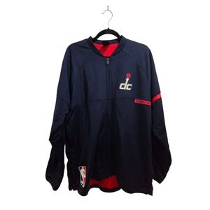 Adidas Washington Wizards NBA Full Zip Jacket Men's XL Blue Red